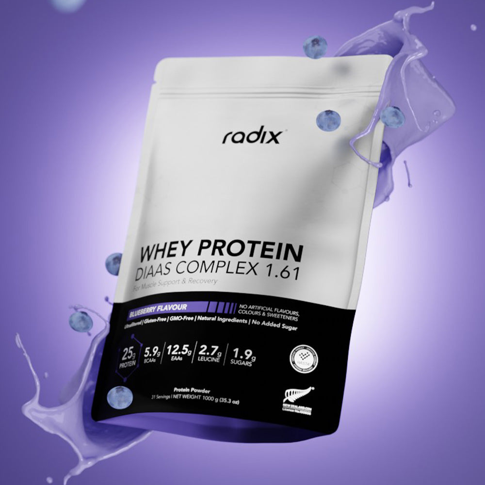Whey Protein DIAAS Complex 1.61 - 1kg Bag / Blueberry